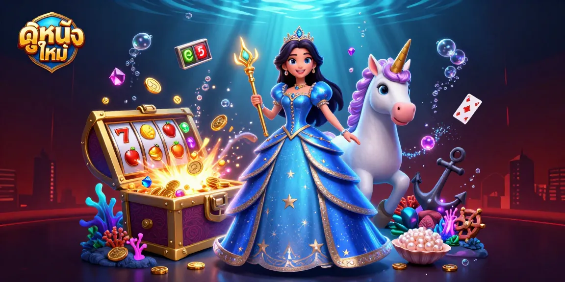 Spin the slot reels and watch ดูหนังใหม่ come to life with rich 3D scenes filled with gold and gems.