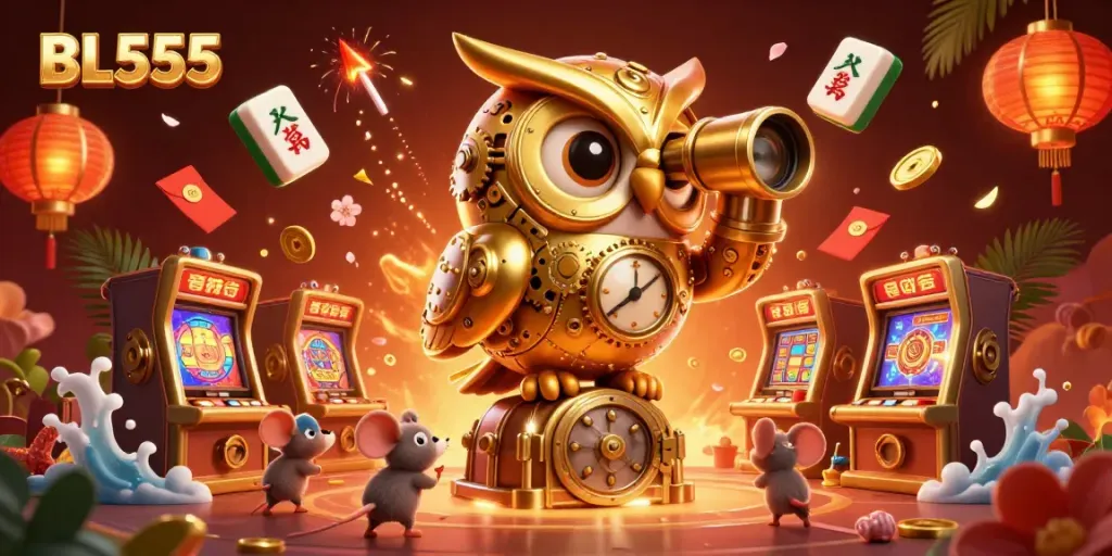 Experience the thrilling games at BL555 casino with vibrant visuals and engaging elements.
