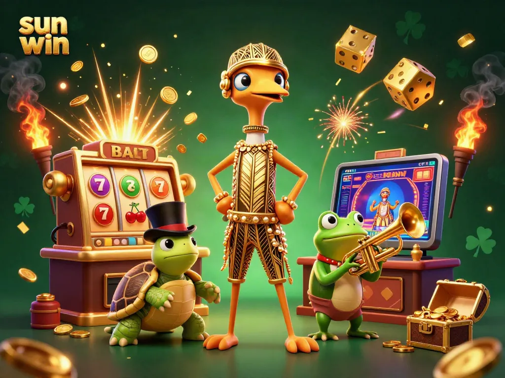 Engage in thrilling gaming at sun win with advanced slot machines and vibrant casino elements.