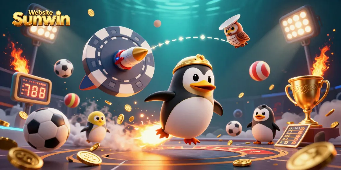 Experience the thrill of winning on Website Sunwin with a dynamic gaming illustration