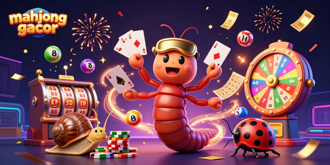 Experience the excitement of mahjong gacor with dynamic scenes and lively characters engaging in vibrant gameplay.